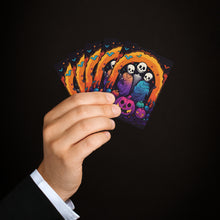 DistinctInk Playing Poker Cards with The Paths We Choose Design for Halloween LGBTQ+ Pride