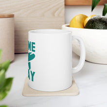 DistinctInk Glossy White Coffee / Tea Mug - Fly Me Away - Travel