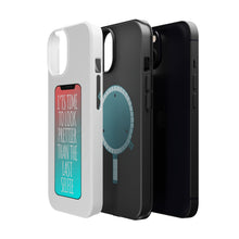 DistinctInk ToughCase for Apple iPhone, Compatible with MagSafe Charging - Time To Look Prettier Than the Last Selfie
