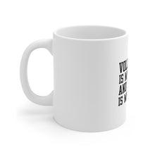 DistinctInk Glossy White Coffee / Tea Mug - Volleyball is My Passion Spandex My Fashion