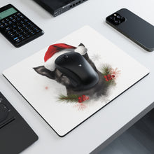 DistinctInk Mouse Pad - 1/4" Foam Rubber - Norwegian Elkhound Puppy Drawing