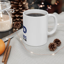 DistinctInk Glossy White Coffee / Tea Mug - Dad and Mechanic - Nothing Scares Me