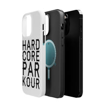 DistinctInk ToughCase for Apple iPhone, Compatible with MagSafe Charging - Hard Core Parkour