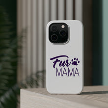 DistinctInk ToughCase for Apple iPhone, Compatible with MagSafe Charging - Fur Mama - Dog Paw