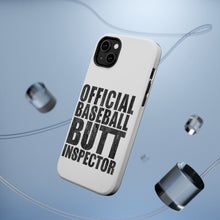 DistinctInk ToughCase for Apple iPhone, Compatible with MagSafe Charging - Official Baseball Butt Inspector