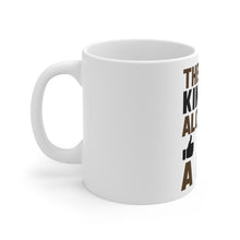 DistinctInk Glossy White Coffee / Tea Mug - The Best Kind of Alcohol is A LOT