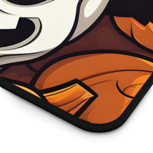 DistinctInk Desk Mat with Spooky Skeleton Pumpkin Patch Design for Halloween