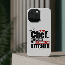 DistinctInk ToughCase for Apple iPhone, Compatible with MagSafe Charging - I'm the Chef Get Over it
