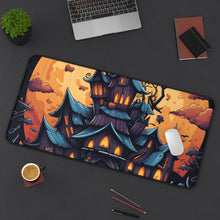 DistinctInk Desk Mat with Spooky Sweet Treats Design for Halloween