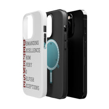 DistinctInk ToughCase for Apple iPhone, Compatible with MagSafe Charging - DEFENSE Demanding Excellence