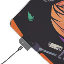 DistinctInk LED Gaming Mouse Pad with The Paths We Choose Design for Halloween  LGBTQ+ Pride