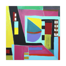 Frieda Mansfield - Mid-Century Modern Canvas Wall Art Decor