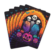 DistinctInk Playing Poker Cards with The Paths We Choose Design for Halloween LGBTQ+ Pride