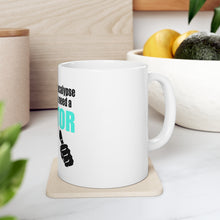 DistinctInk Glossy White Coffee / Tea Mug - During the Apocalypse Gonna Need a Doctor