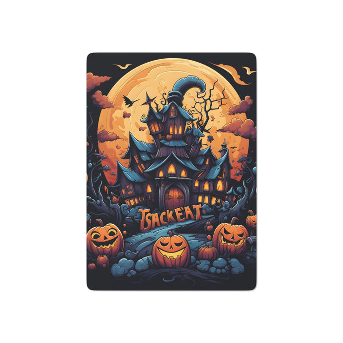 DistinctInk Playing / Poker Cards with Spooky Sweet Treats Design for Halloween