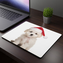 DistinctInk Mouse Pad - 1/4" Foam Rubber - Bichon Frise Puppy