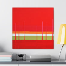 Jackson Magnolia - Mid-Century Modern Canvas Wall Art Decor
