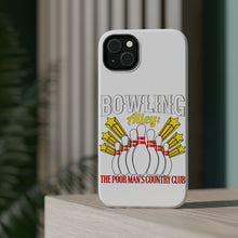 DistinctInk ToughCase for Apple iPhone, Compatible with MagSafe Charging - Bowling Alley The Poor Man's Country Club