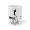 Glossy White Coffee / Tea Mug - Golf Talent Loading Please Wait