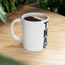 DistinctInk Glossy White Coffee / Tea Mug - Tennis Anyone?
