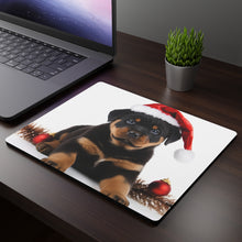DistinctInk Mouse Pad - 1/4" Foam Rubber - Rottweiler Puppy
