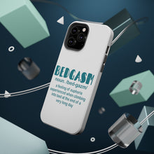 DistinctInk ToughCase for Apple iPhone, Compatible with MagSafe Charging - Bedgasm Definition Climb in Bed Lon Day