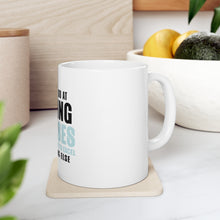 DistinctInk Glossy White Coffee / Tea Mug - I'm So Good at Making Excuses