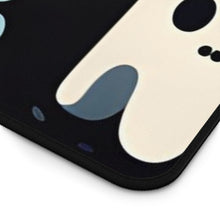 DistinctInk Desk Mat with Ghastly Skeletal Shadows Design for Halloween
