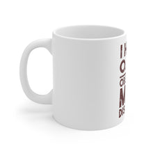 DistinctInk Glossy White Coffee / Tea Mug - I Have OMD - Obsessive MMA Disorder