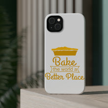DistinctInk ToughCase for Apple iPhone, Compatible with MagSafe Charging - Bake the World a Better Place