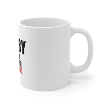 DistinctInk Glossy White Coffee / Tea Mug - Rugby The Few The Proud the Insane