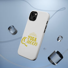 DistinctInk ToughCase for Apple iPhone, Compatible with MagSafe Charging - Yoga Queen Crown