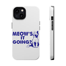 DistinctInk ToughCase for Apple iPhone, Compatible with MagSafe Charging - Meow's It Going?