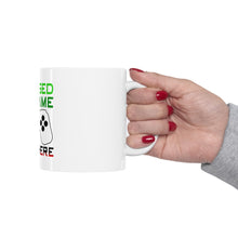 DistinctInk Glossy White Coffee / Tea Mug - I Paused My Game to Be Here Gamer Video Games