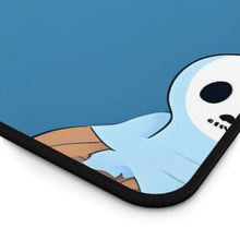 DistinctInk Desk Mat with Ghost Skeleton Pumpkin Pattern Design for Halloween