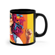 DistinctInk Black Coffee Mug - Leading a New Path for LGBTQ+ Pride