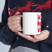 DistinctInk Glossy White Coffee / Tea Mug - Wife. Mom. Vet.