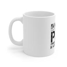 DistinctInk Glossy White Coffee / Tea Mug - Working on PHD Projects Half Done Woodworking