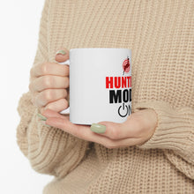 DistinctInk Glossy White Coffee / Tea Mug - Hunting Mode - ON