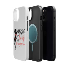 DistinctInk ToughCase for Apple iPhone, Compatible with MagSafe Charging - Bikini Body in Progress