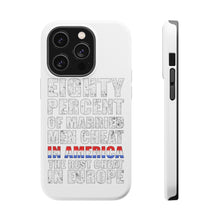 DistinctInk ToughCase for Apple iPhone, Compatible with MagSafe Charging - Married Men Cheat in America