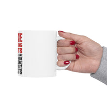 DistinctInk Glossy White Coffee / Tea Mug - I Like Watching Sports Getting Drunk Yelling