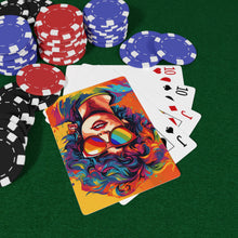 DistinctInk Playing Poker Cards with Start Building Your Dreams Design for LGBTQ+ Pride