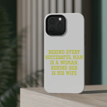 DistinctInk ToughCase for Apple iPhone, Compatible with MagSafe Charging - Behind Every Successful Man is a Woman