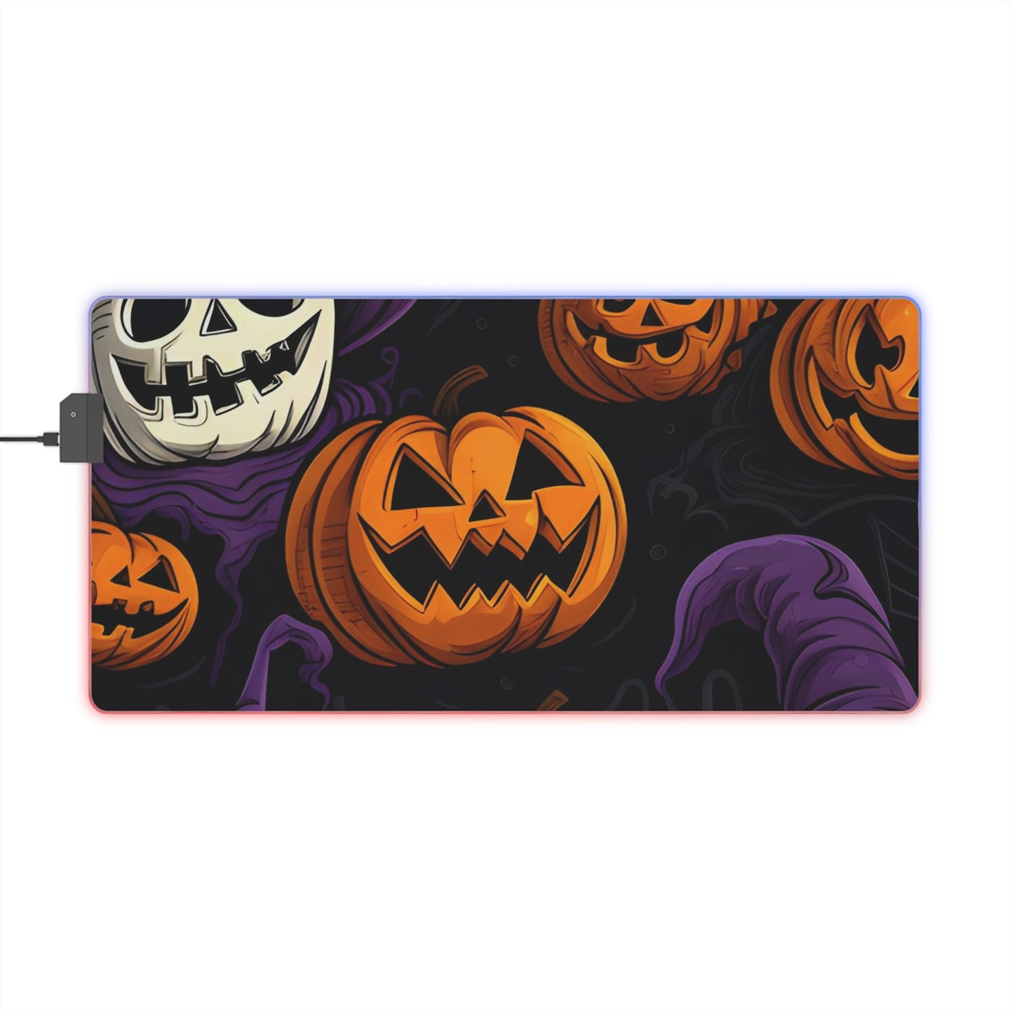 DistinctInk LED Gaming Mouse Pad with 