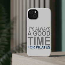 DistinctInk ToughCase for Apple iPhone, Compatible with MagSafe Charging - It's Always a Good Time for Pilates