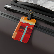 Gloria Newellson - Mid-Century Modern Design Printed on a Custom Luggage Tag