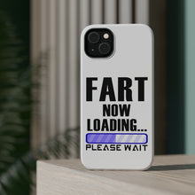 DistinctInk ToughCase for Apple iPhone, Compatible with MagSafe Charging - Fart Now Loading - Please Wait