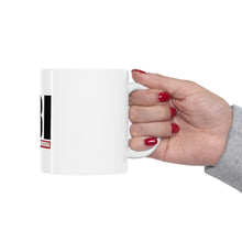 DistinctInk Glossy White Coffee / Tea Mug - FBI Fanatic Boxing Individual