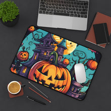 DistinctInk Desk Mat with Trick or Treat Parade Design for Halloween